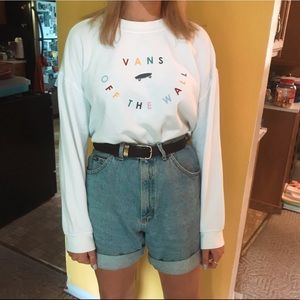 vans crewneck sweatshirt